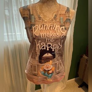RunDisney Dopey Castle Graphic Running Tank